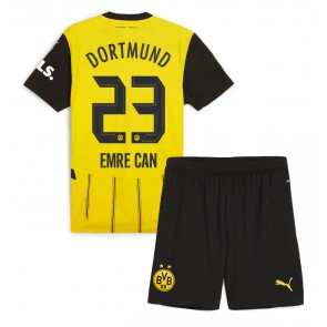 Billiga Borussia Dortmund Emre Can #23 Hemmatröja Barn 2024-25 Kortärmad (+ Korta byxor)